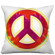 Peace Sign Pillows 68225457