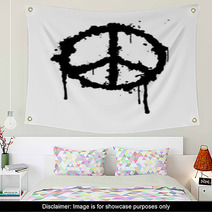 Peace Sign Wall Art 54360123