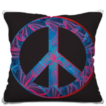 Peace Symbol Pillows 59273888