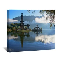 Peaceful View Of A Lake At Bali Indonesia Wall Art 45222192