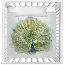 Peacock Nursery Decor 65532206
