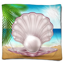 Pearl On The Sand Blankets 54773127