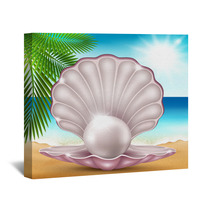 Pearl On The Sand Wall Art 54773127