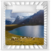 Pecore Al Pascolo Con Lago Nursery Decor 63644322