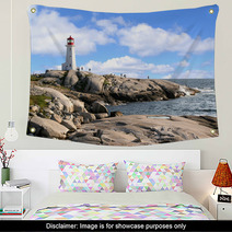 Pegg's,s Cove Lighthouse, Nova Scotia Wall Art 27904592