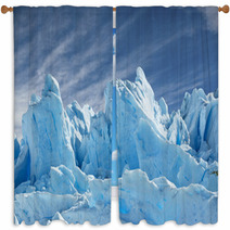 Perito Moreno Glacier In Argentina Window Curtains 40613216