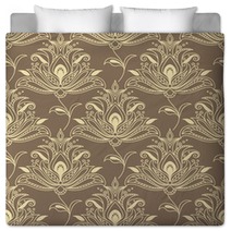 Persian Floral Seamless Background Pattern Bedding 71790725