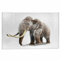 Photorealistic 3 D Rendering Of A Mammoth Rugs 39330887