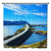 Picturesque Norway Landscape. Atlanterhavsvegen Bath Decor 28075842