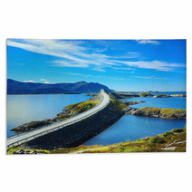 Picturesque Norway Landscape. Atlanterhavsvegen Rugs 28075842