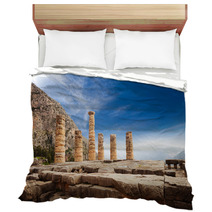Picturesque View On Apollo Temple Bedding 67698621