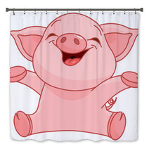 Piggy Bath Decor 70496420