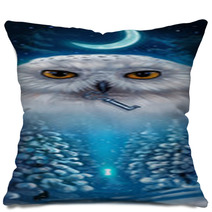 Owl Pillows 121473263