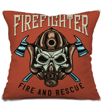 Firefighter Pillows 175066408