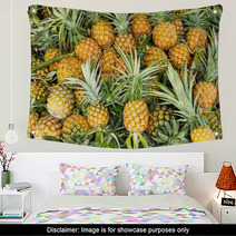 Pineapple Tropical Fruit Wall Art 64241145