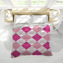 Pink Argyle Bedding 11503506