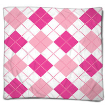Pink Argyle Blankets 11503506