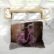 Pink Bicycle Bedding 47245225