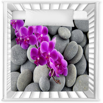 Pink Branch Orchid On The Gray Pebbles Nursery Decor 62553606