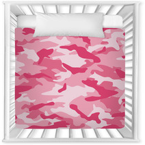 Pink Camouflage Nursery Decor 65352068
