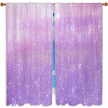 Pink Glitter Texture Bokeh Background Window Curtains 164749536