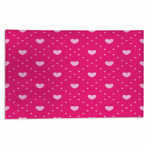 Pink Heart Pattern. Rugs 60532639