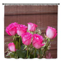 Pink Roses Bath Decor 68354714
