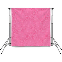 Pink Seamless Polygon Pattern Background Backdrops 68994205