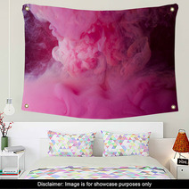 Pink Smoke Wall Art 58999411