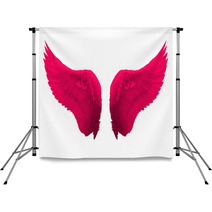 Pink Wing Backdrops 57029569