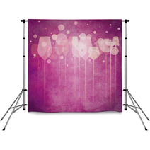 Pinky Party Glasses Backdrops 41918489