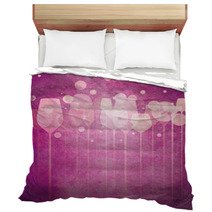 Pinky Party Glasses Bedding 41918489