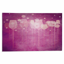 Pinky Party Glasses Rugs 41918489