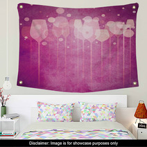 Pinky Party Glasses Wall Art 41918489