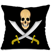 Pirate Flag Jolly Roger Pillows 61244257