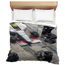 Pit Crew In Action Bedding 67625723