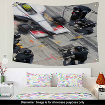 Pit Crew In Action Wall Art 67625723