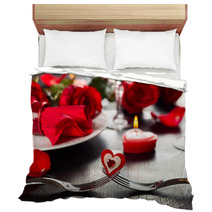 Place Setting For Valentine's Day Bedding 58128924
