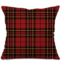 Plaid Tartan Seamless Pattern 1 Pillows 57032003