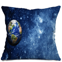 Planet Earth In Space Pillows 59086486