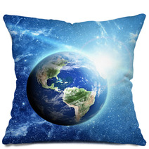 Planet Earth In Space Pillows 60048246