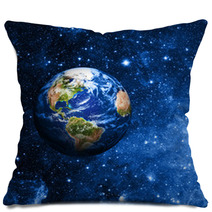 Planet Earth In Space Pillows 60274978