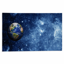 Planet Earth In Space Rugs 59086486