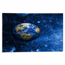 Planet Earth In Space Rugs 60274978
