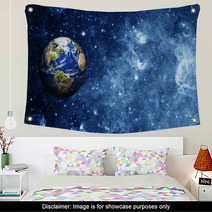 Planet Earth In Space Wall Art 59086486