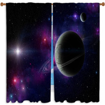 Planetary Nebulae And Exoplanets Window Curtains 59025430