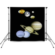 Planets In Outer Space. Backdrops 2960239