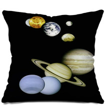 Planets In Outer Space. Pillows 2960239