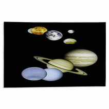 Planets In Outer Space. Rugs 2960239