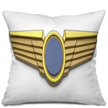 Plastic Pilot Wings Pillows 98992978